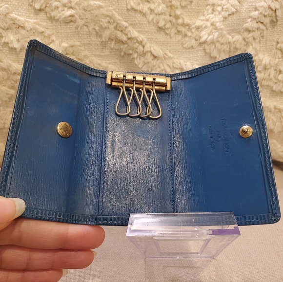 Louis Vuitton Saint Jacques Leather Tote + Wallet + Key Wallet Set Bundle - Picture 14 of 16